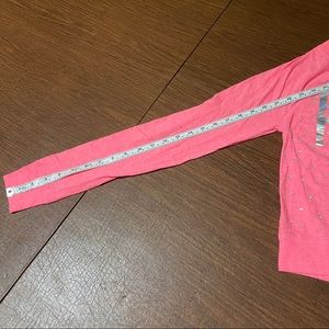 T-shirt Victoria's Secret Rose Rayures Patriotiques - Neuf Avec étiquettes - Modèle Campus